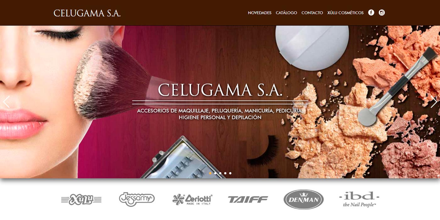 Celugama S.A. | Diseño Web Julixcomics